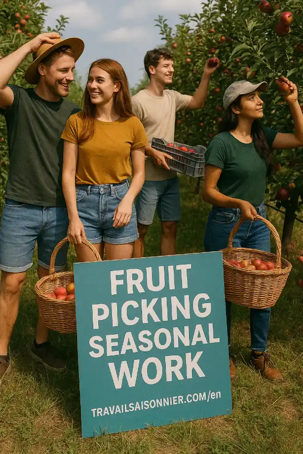 Trabalho sazonal na apanha de fruta em Portugal: frutos vermelhos, pera e cereja