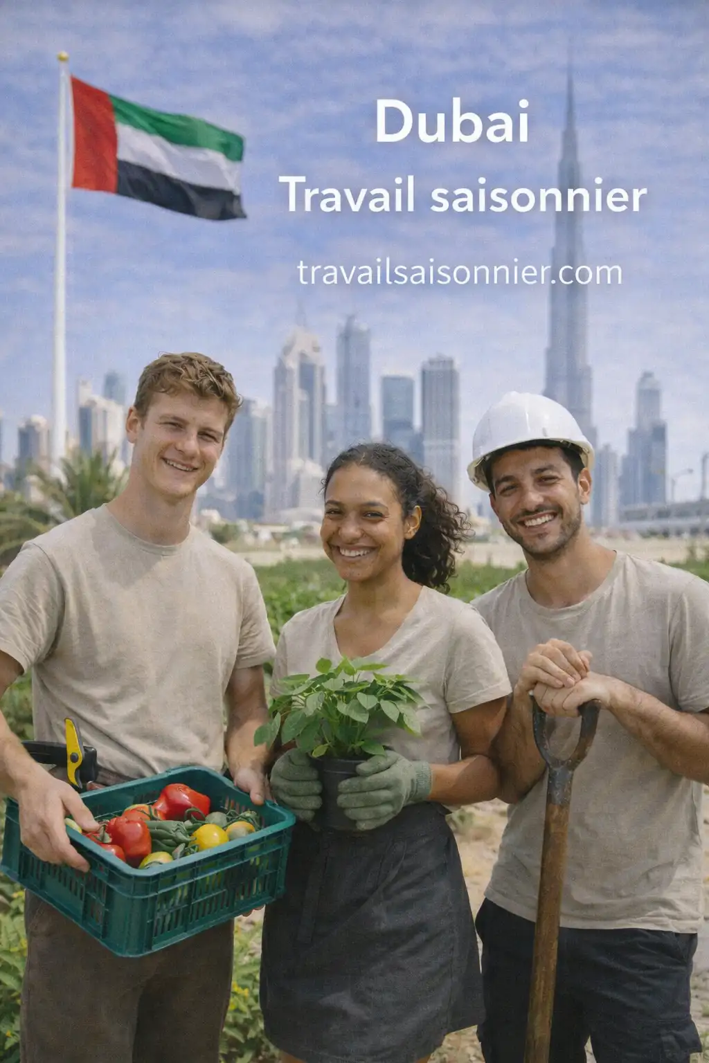 DUBAÏ TRAVAIL SAISONNIER 2026