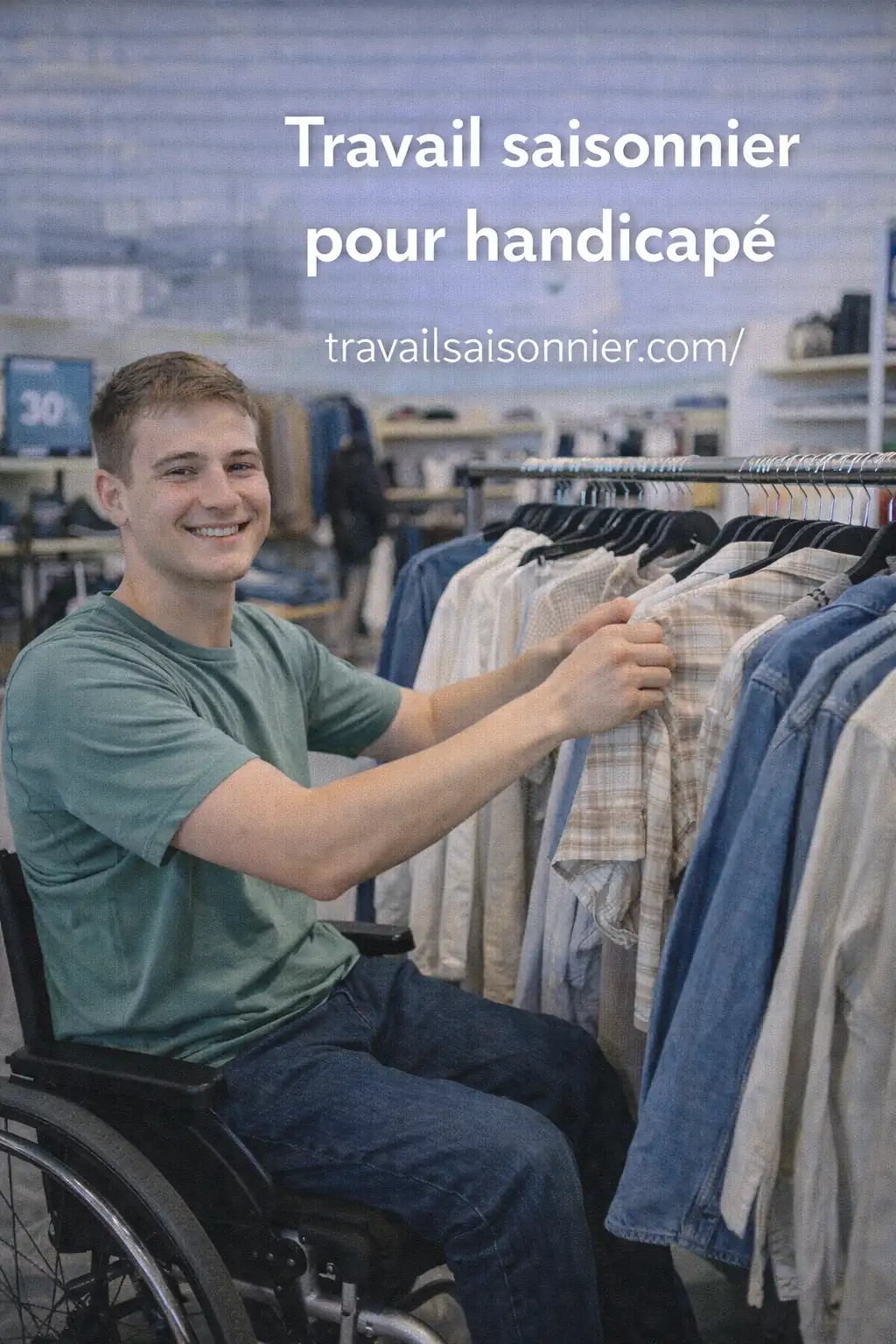 TRAVAIL SAISONNIER POUR HANDICAPÉ EN FRANCE