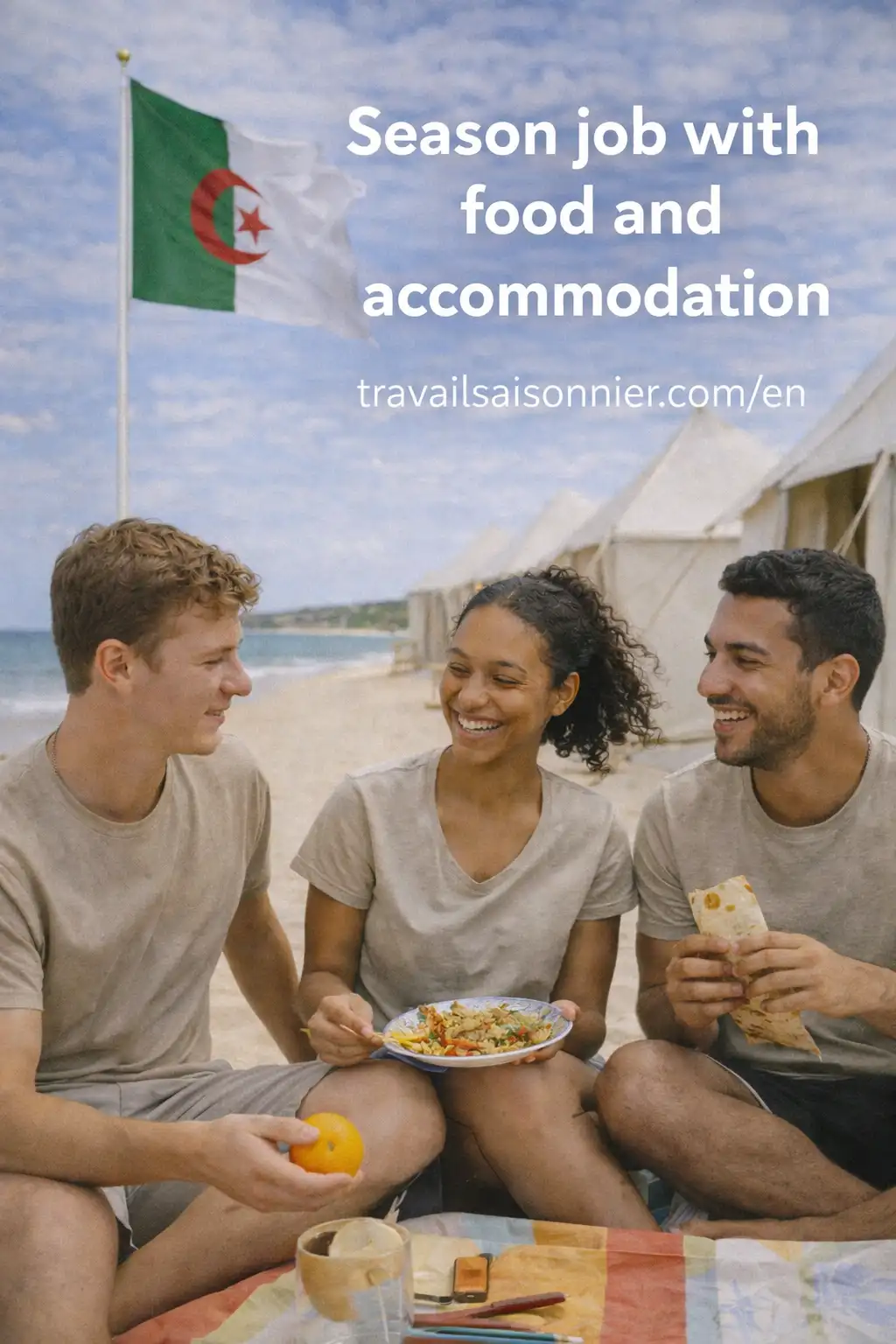 SEASONAL JOB WITH FOOD AND ACCOMMODATION