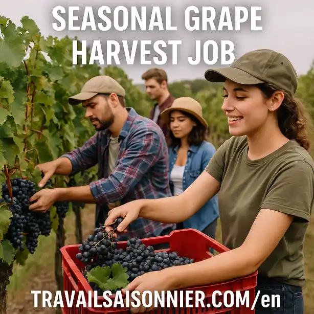 GRAPE HARVEST JOB 2026