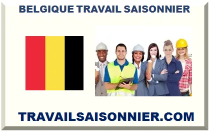 BELGIQUE TRAVAIL SAISONNIER