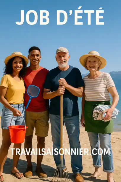 JOB SAISONNIER D'ÉTÉ 2026