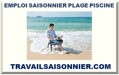 EMPLOI SAISONNIER À LA PLAGE 