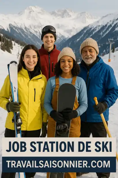 EMPLOI SAISONNIER STATION DE SKI 2026-2027