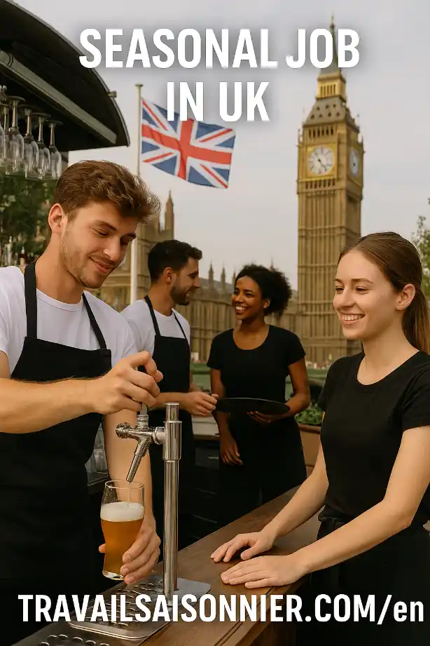 UK SEASONAL JOB LONDON 2026