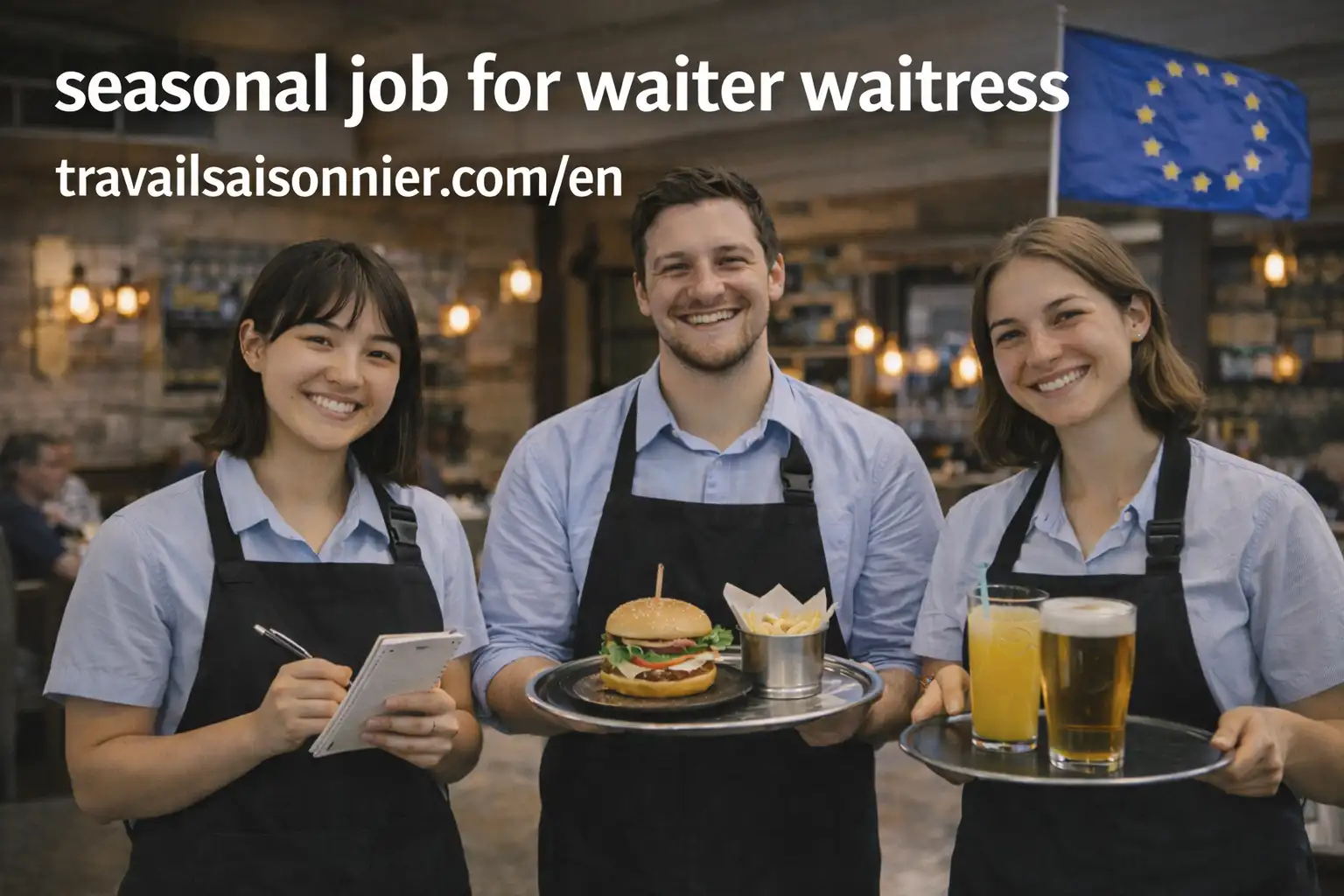 SEASONAL JOB FOR WAITER AND WAITRESS